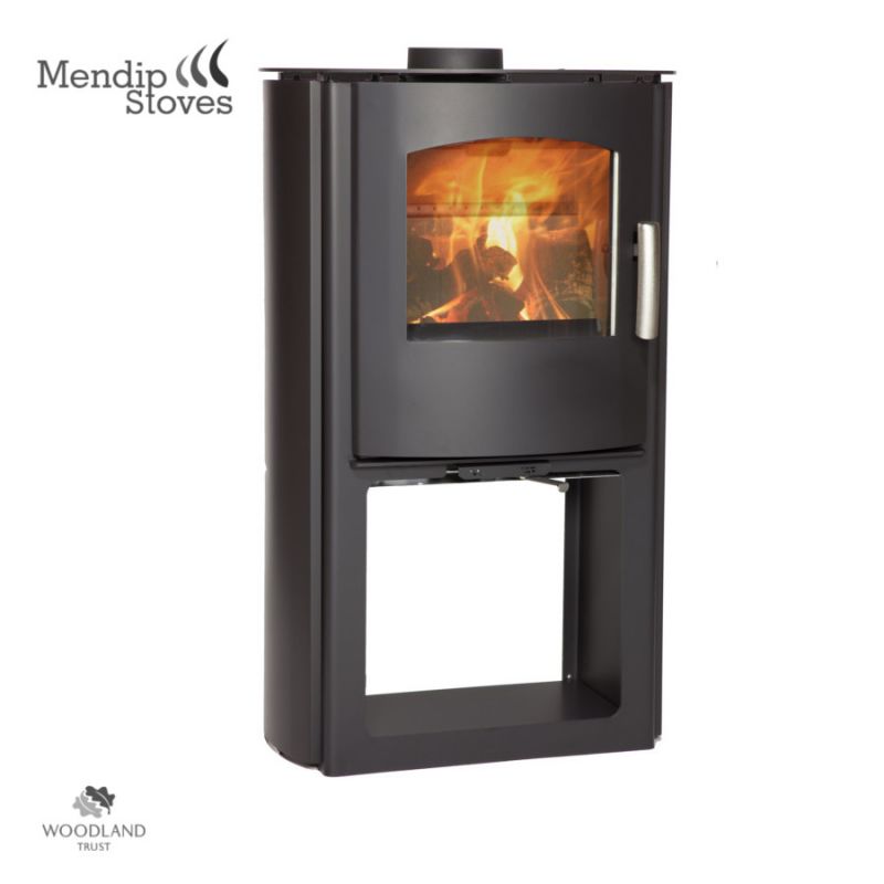 Mendip Churchill 6 SE Logstore Multifuel | Leeds Stove Centre