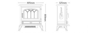 Broseley Canterbury Electric Stove