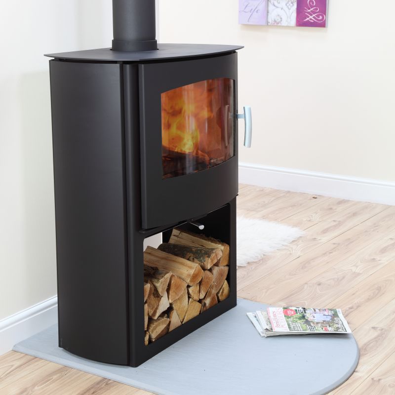 Mendip Churchill 10 Convection Logstore Multifuel / Woodburning Stove