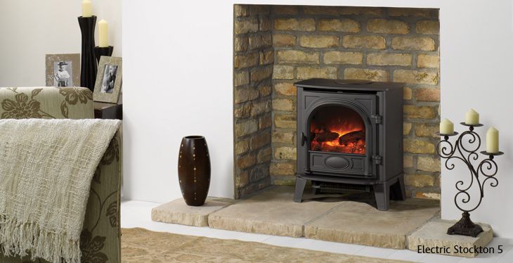 Gazco Stockton 5 Electric Stove | Leeds Stove Centre