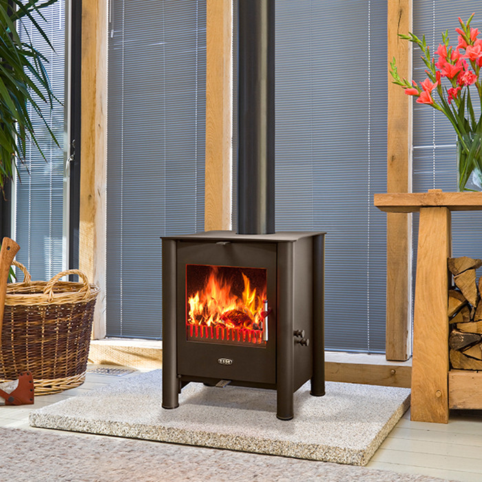 Esse 525 SE Multifuel Woodburning Stove Multi fuel Stoves Leeds, Wood