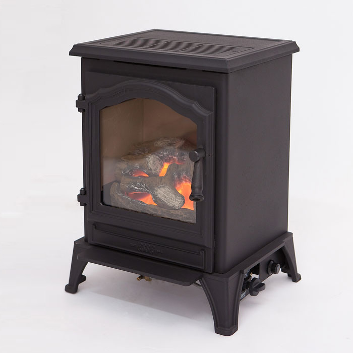 Esse 500 Vista Flueless Gas Stove Multi fuel Stoves Leeds, Wood
