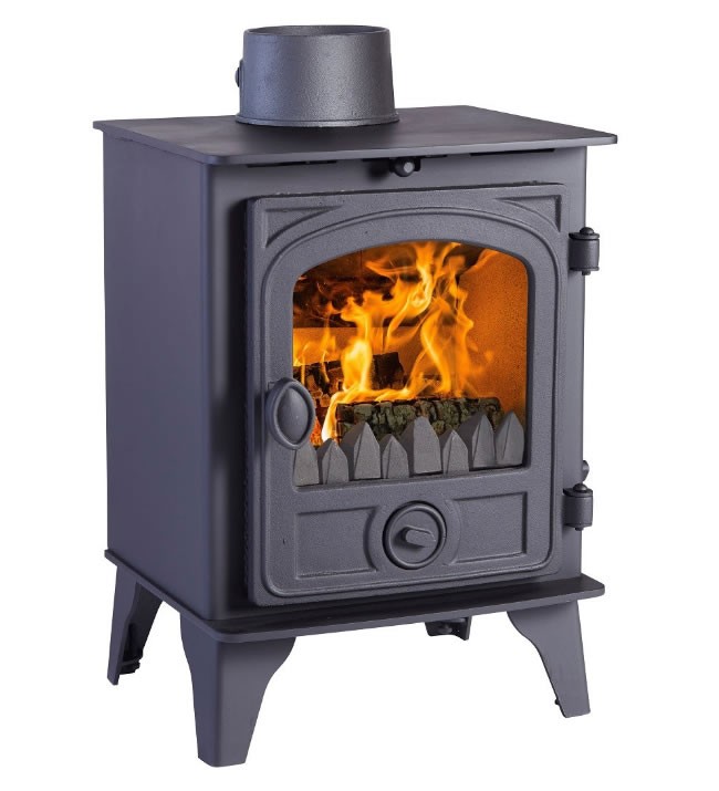 Hunter Hawk 4 MultiFuel Stove Leeds Stove Centre