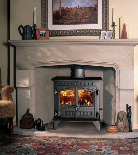 Hunter Herald 6 Multi-Fuel Stove (with Clip-In Boiler) | Leeds Stove Centre