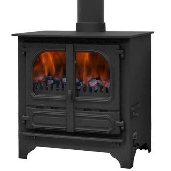 Dunsley Highlander 8 Multifuel Boiler Stove | Leeds Stove Centre