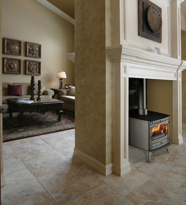 Hunter Herald 8 Double Sided Multi-Fuel Stove | Leeds Stove Centre