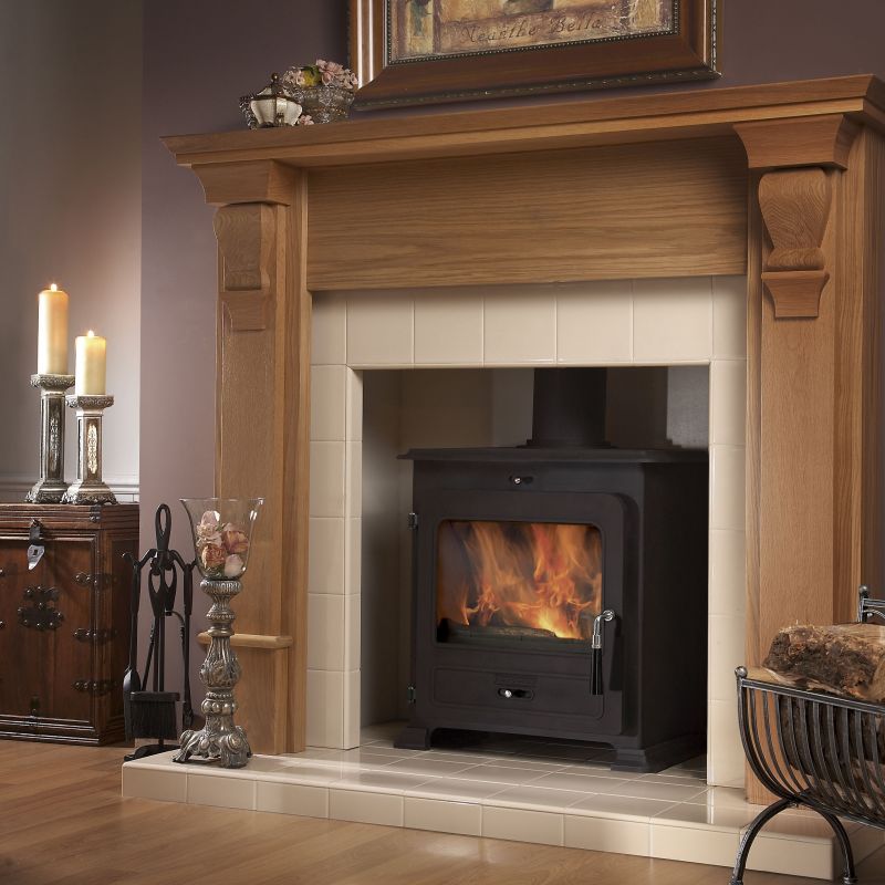 Portway 2 Glass Multi Fuel / Wood Burning Stove - Stove 