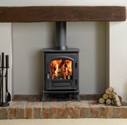 Stovax Riva Plus Small Woodburning Stove | Leeds Stove Centre