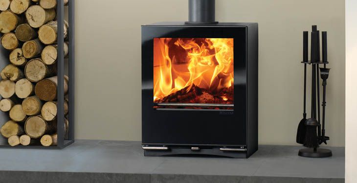 Stovax Vision Medium Wood Burning Eco Stove | Leeds Stove Centre
