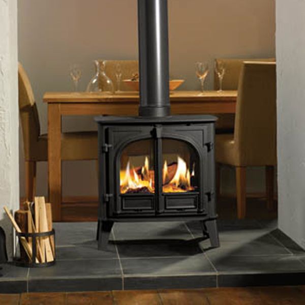 Stovax Stockton 8 Double Sided Multifuel Wood | Leeds Stove Centre