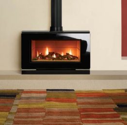 Gazco Riva Vision Large Gas Stove | Leeds Stove Centre