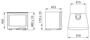 Contura i5 Freestanding