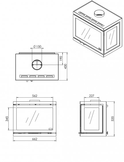 Vidar Wall Dimensions